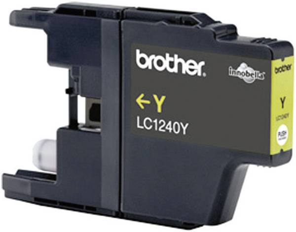 Brother Druckerpatrone LC-1240Y Original Gelb LC1240Y
