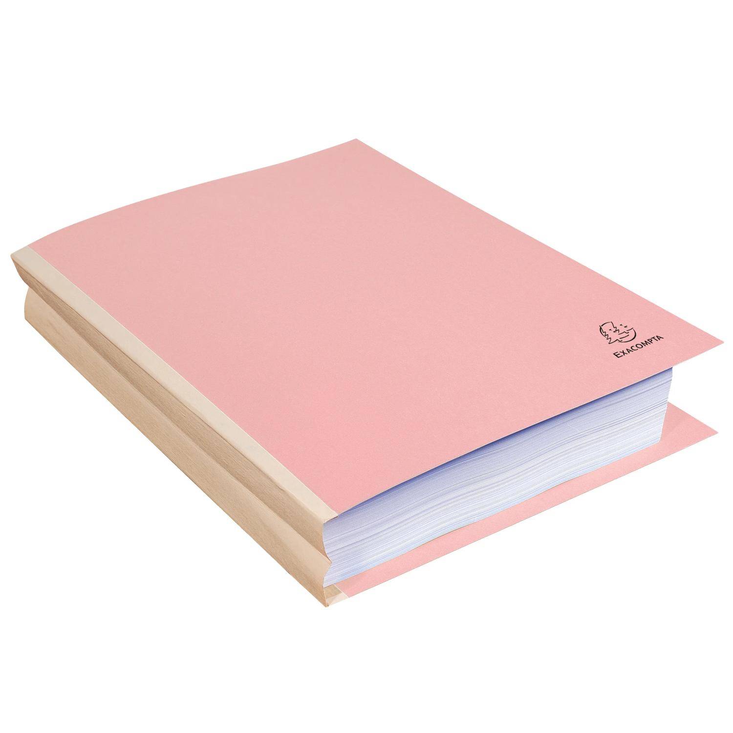 EXACOMPTA Aktendeckel, aus Karton, 320 g/qm, rosa-1