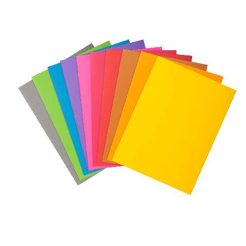 Exacompta 100er Packung Aktendeckel ROCK''S 210 24x32cm Farben sortiert 210001E-0