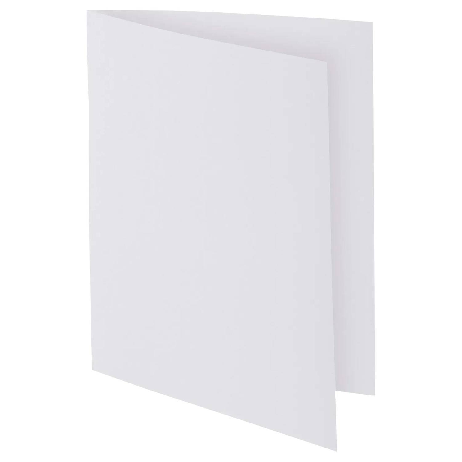 Exacompta 100er Packung Aktendeckel ROCK''S 210 24x32cm - Weiß - 210017E-1