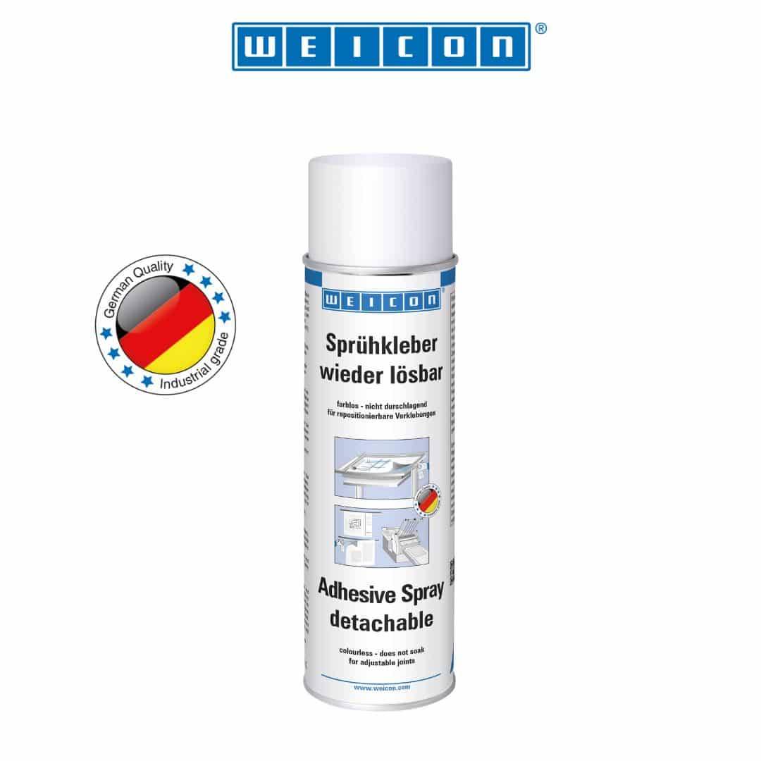 WEICON Sprühkleber Klebstoff-Spray wieder lösbar, Inhalt: 500 ml Spraydose-1