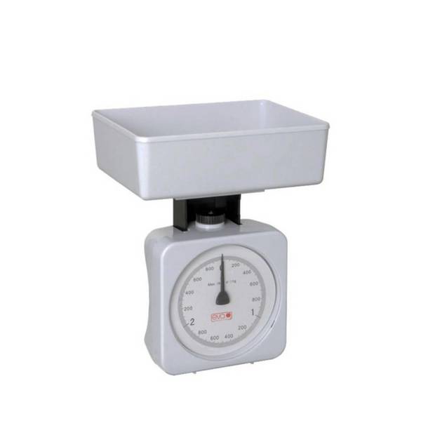 Eva Küchenwaage weiß 033022 mechanisch 3kg