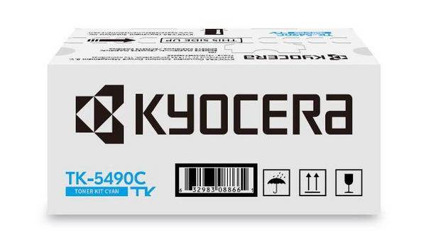 Kyocera Original TK-5490C Toner cyan 2400 Seiten (1T0C22CNL1)