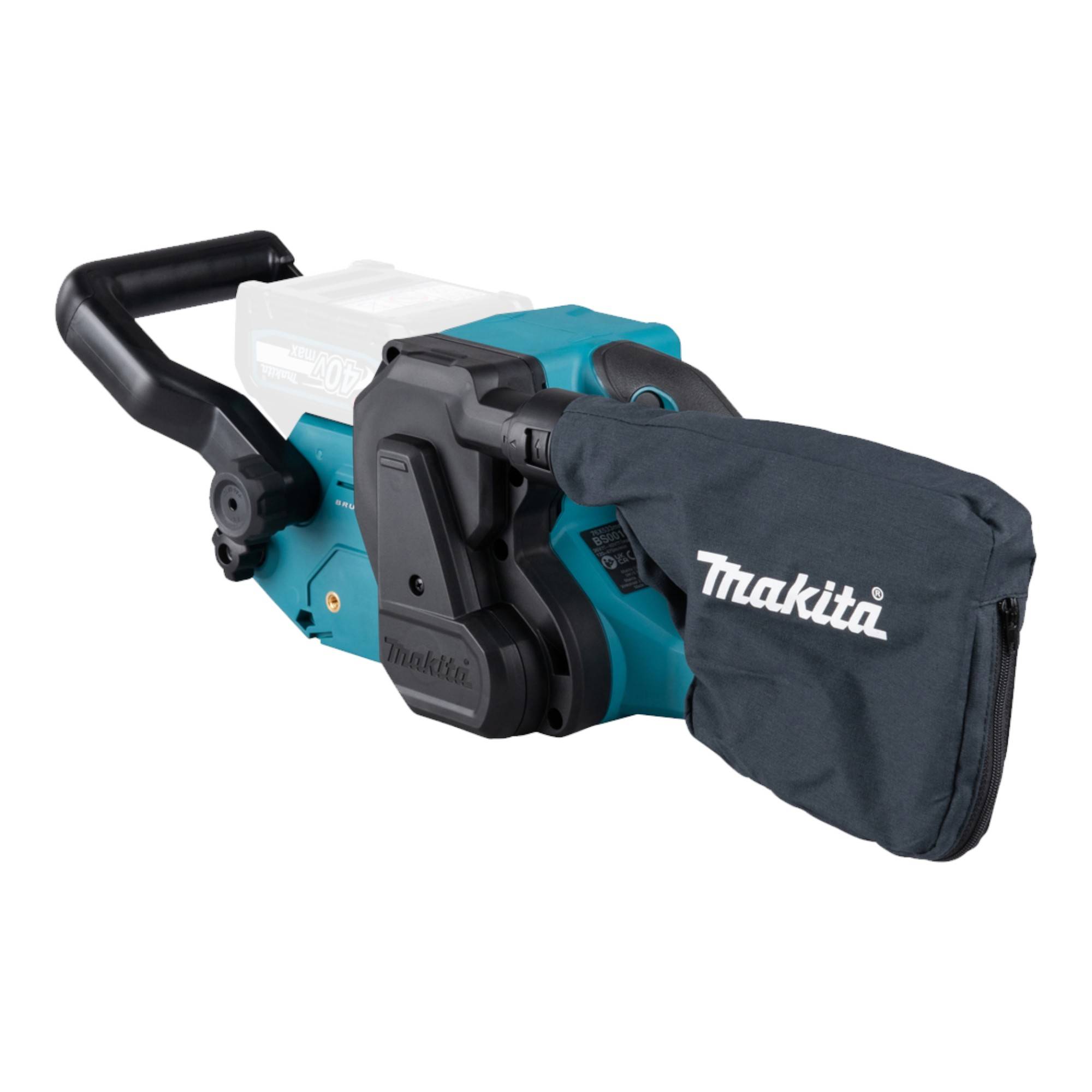 Makita BS 001 GZ Akku Bandschleifer 40 V max. 76 x 533 mm Brushless Solo - ohne Akku, ohne Ladegerät-2