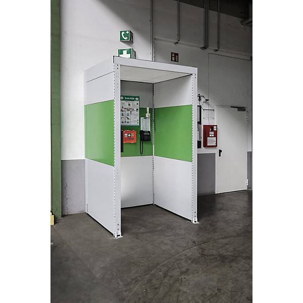 Akustik-Stellwand Büro/Industrie Einzel-Stellwände LxBxH 3030 x 276 x 3000 mm. Otto Kind GmbH & CO.KG 83093049-3