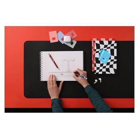 rotring Feinminenstift Tikky Retro, 0,7 mm, rot-2