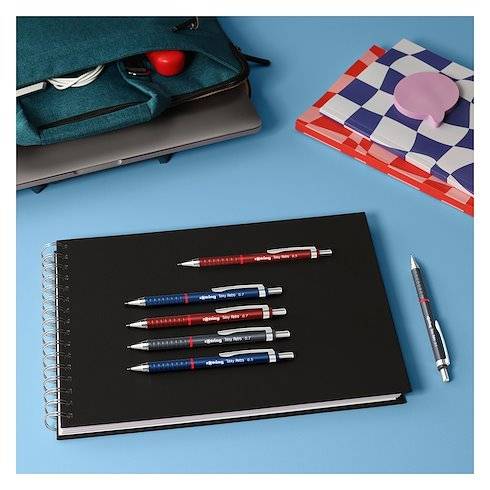 rotring Feinminenstift Tikky Retro, 0,7 mm, rot-4
