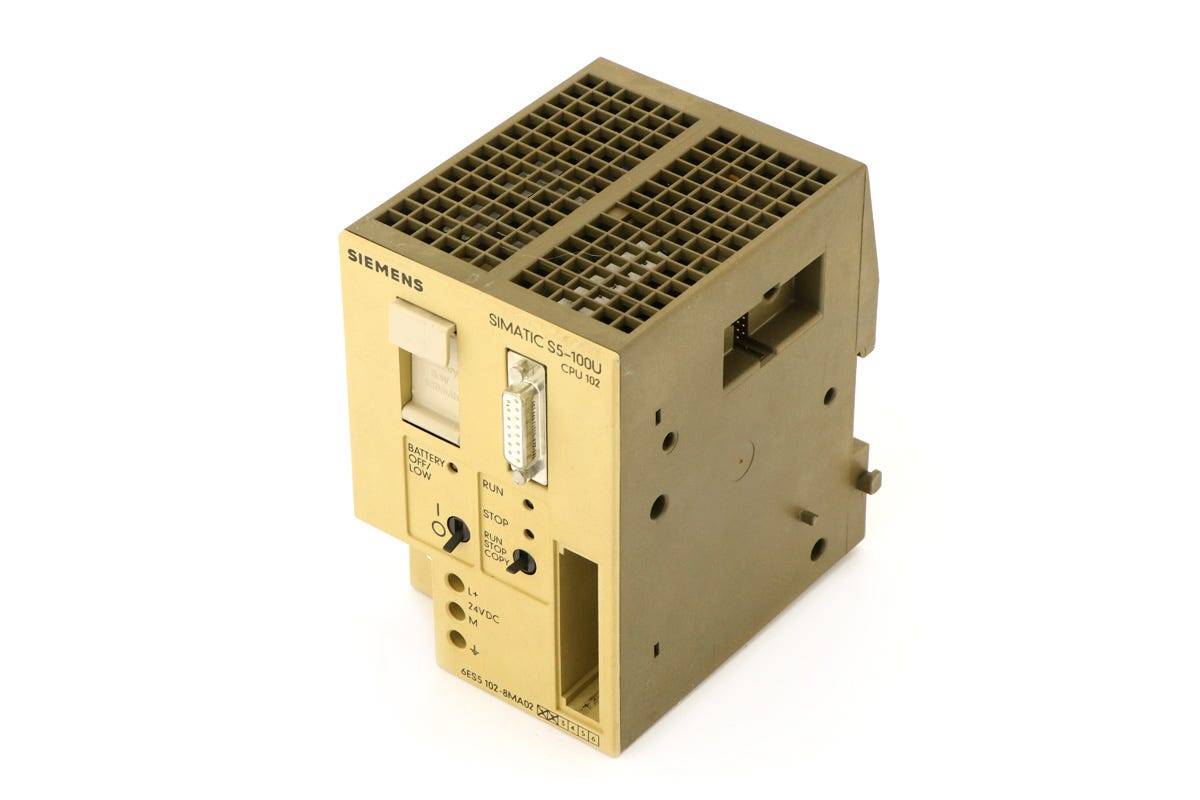 Ersatzteil SIMATIC S5, CPU 102 Zentralbaugruppe für S5-100U mit Stromversorgung DC 24V/9V