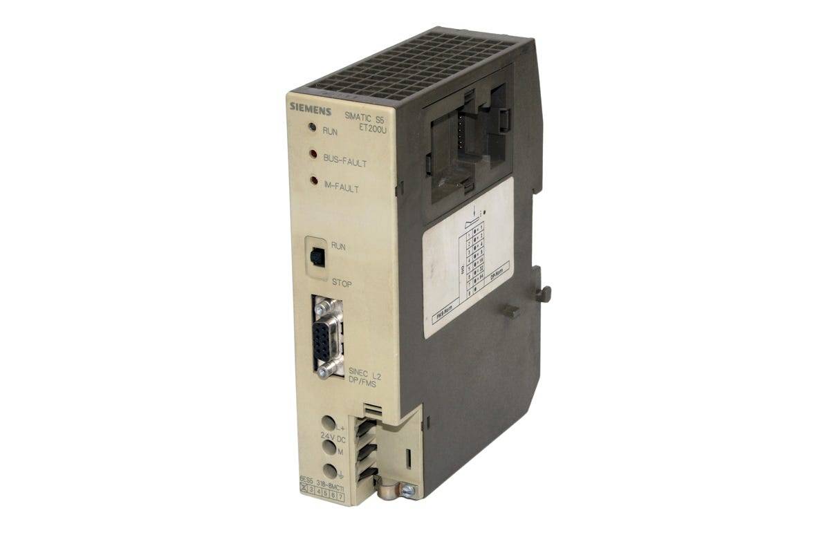 Siemens 6ES5318-8MC11 Siemens 4025515052999 SIMATIC S5, IM318-C INTERFACE MOD.,SLAVE INTERFACE,FOR ET200U TO PROFIBUS DP-0