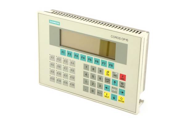 Siemens 6AV3515-1MA20 Siemens 4019169026529 OP15/C1 OPERATOR PANEL 4 LINE DISPLAY, 20 CPL OR 8 LINE DISPLAY, 40 CPL WITH