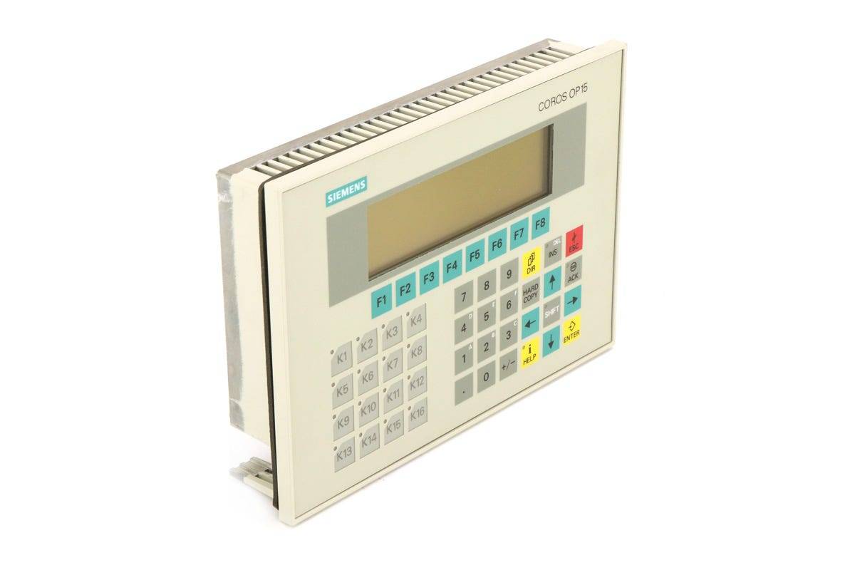 Siemens 6AV3515-1MA20 Siemens 4019169026529 OP15/C1 OPERATOR PANEL 4 LINE DISPLAY, 20 CPL OR 8 LINE DISPLAY, 40 CPL WITH-1