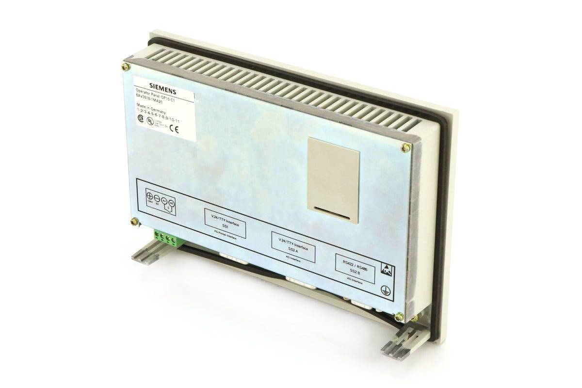 Siemens 6AV3515-1MA20 Siemens 4019169026529 OP15/C1 OPERATOR PANEL 4 LINE DISPLAY, 20 CPL OR 8 LINE DISPLAY, 40 CPL WITH-2