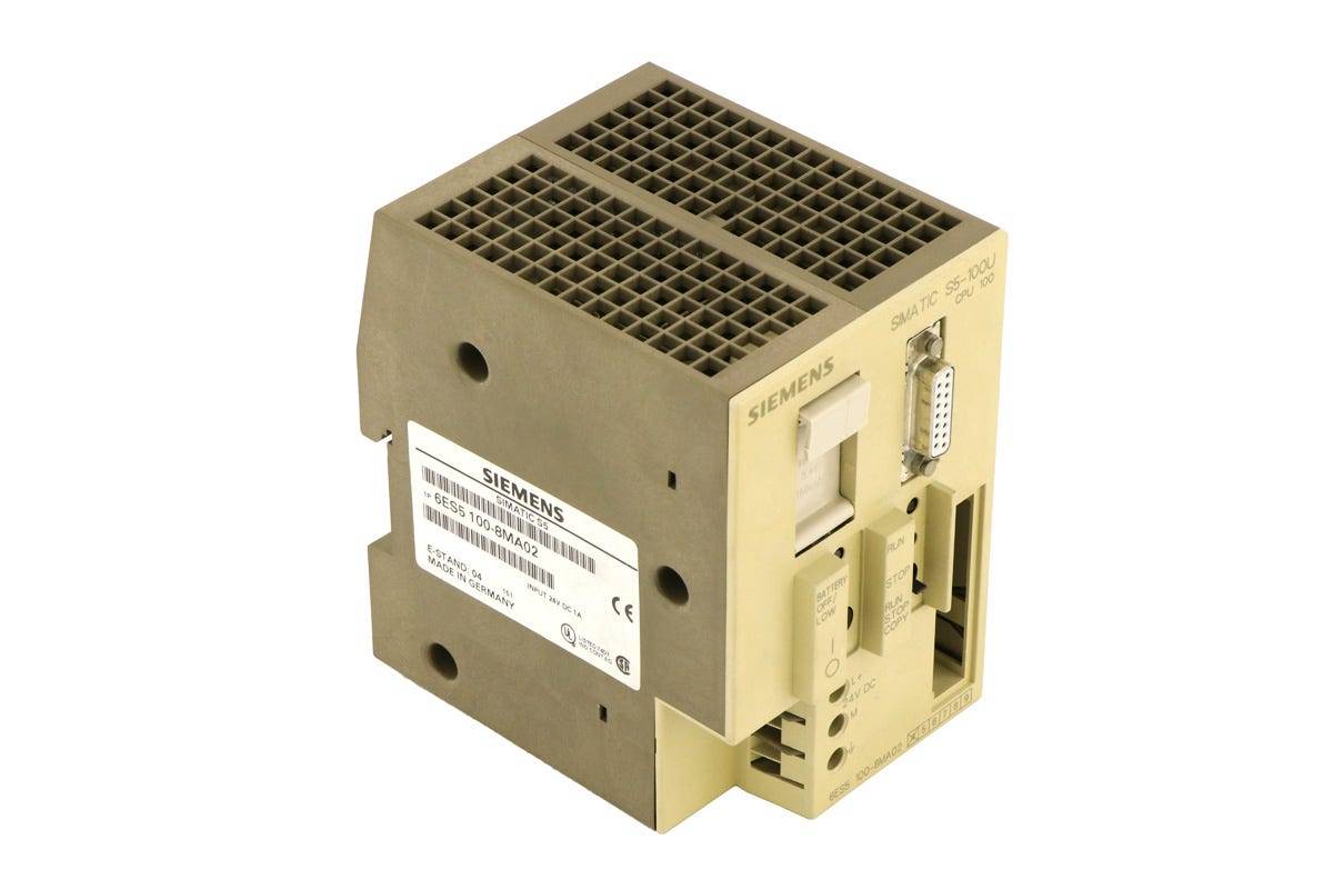 Siemens Simatic S5 CPU 100 6ES5100-8MA02 ( 6ES5 100-8MA02 ) E4-1