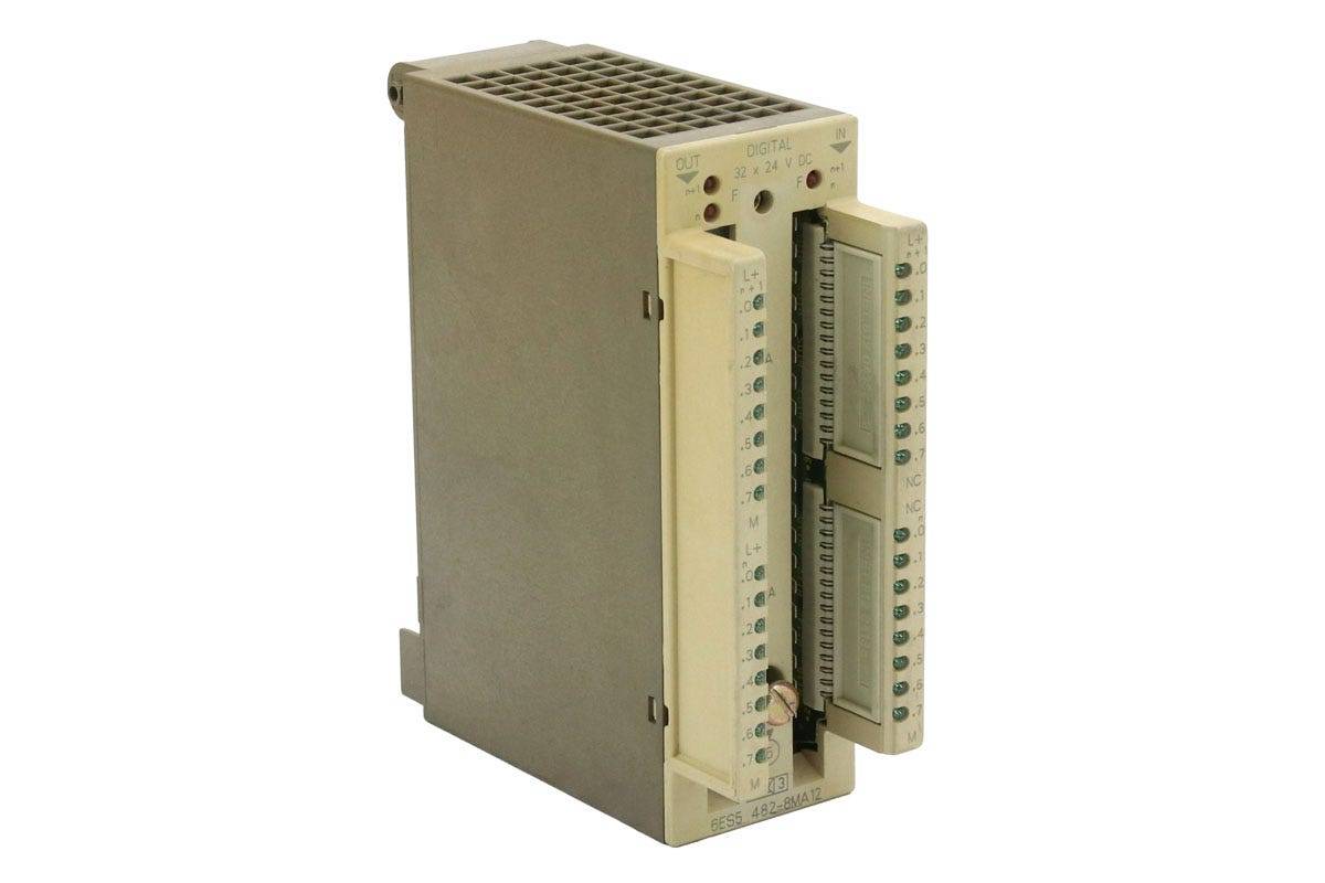 Siemens 6ES5482-8MA12 Siemens 4025515054368 SIMATIC S5 482 DIGITAL INPUT/OUTPUT MODULE FLOATING F. S5-100U/ET 100 PLC 16-1