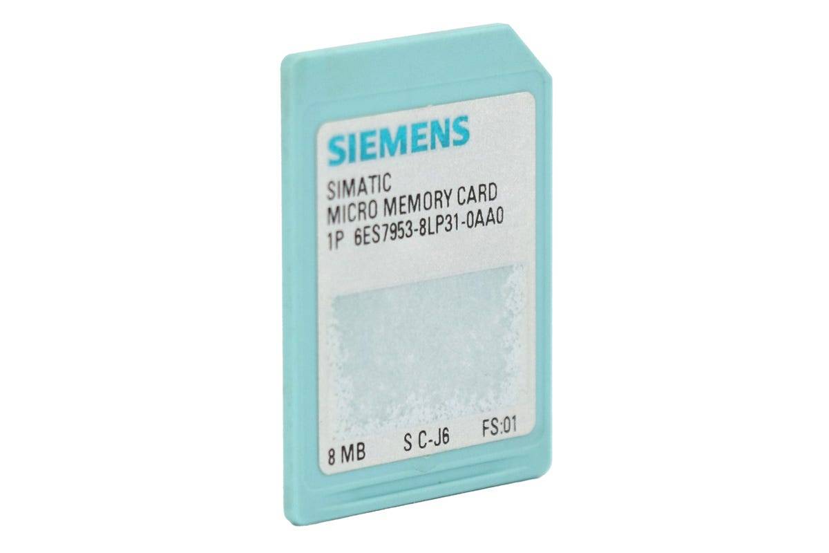 Siemens 6ES7953-8LP31-0AA0 - SIMATIC S7, Micro Memory Card für S7-300/C7/ET 200-2