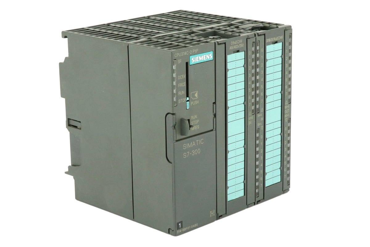 Siemens 6ES7314-6BF01-0AB0 Siemens 4025515069683 SIMATIC S7-300, CPU 314C-2 PTP COMPACT CPU WITH MPI, 24 DI/16 DO, 4AI,-1