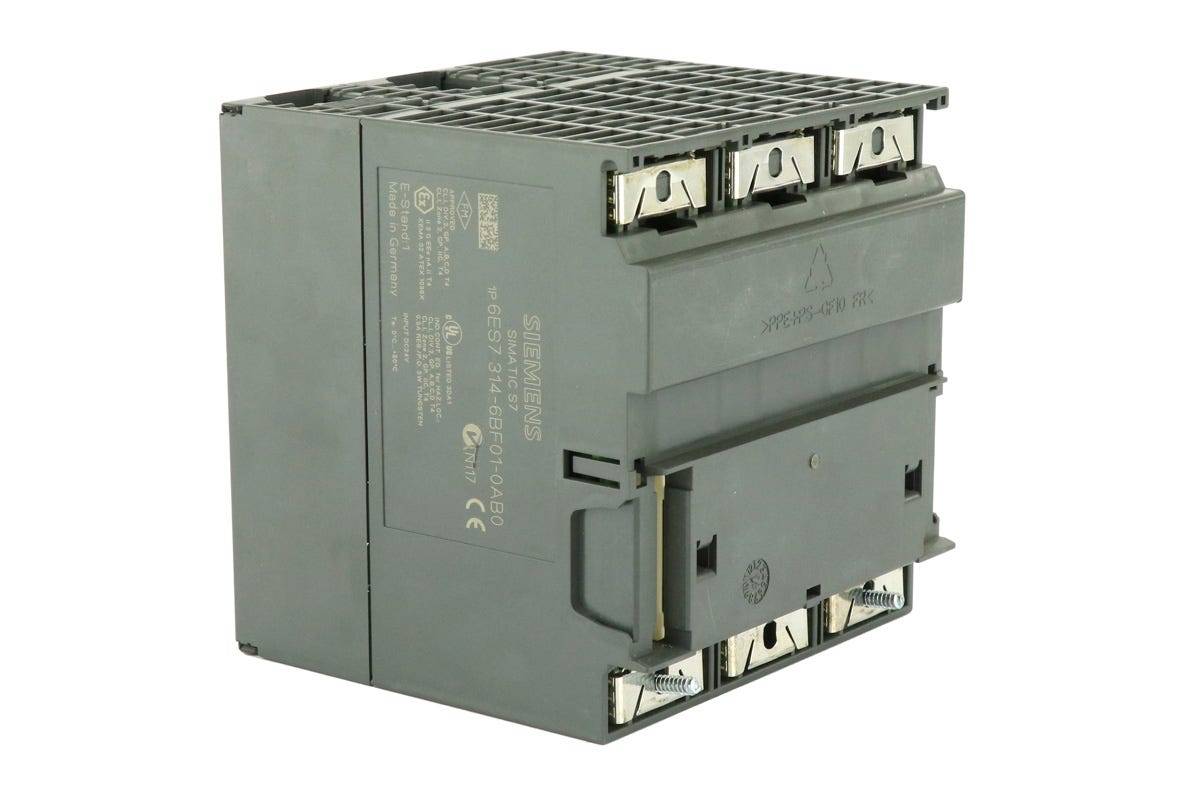 Siemens 6ES7314-6BF01-0AB0 Siemens 4025515069683 SIMATIC S7-300, CPU 314C-2 PTP COMPACT CPU WITH MPI, 24 DI/16 DO, 4AI,-3