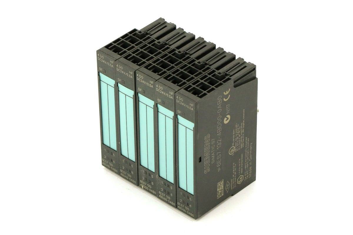 *** Ersatzteil *** SIMATIC DP, 5 Elektronikmodule für ET 200S, 4 DO High Feature DC 24V/0,5A, 15mm Baubr. Diagnose