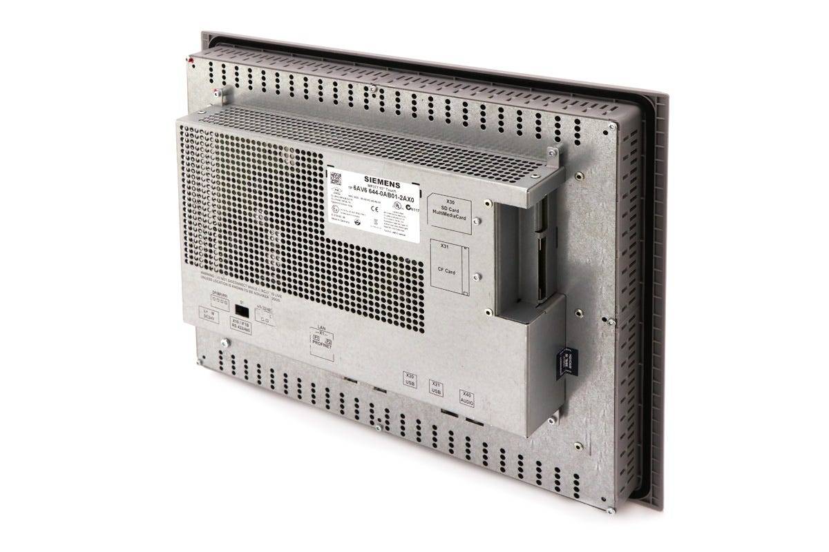 Siemens 6AV6644-0AB01-2AX0 6AV6644-0AB01-2AX0-SIMATIC MP 377 15 TOUCH MULTIPANEL, WINDOWS CE 5.0 15 FARB-TFT-DISPLAY 12-3