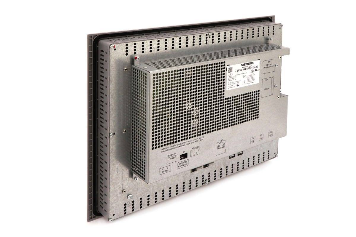 Siemens 6AV6644-0AB01-2AX0 6AV6644-0AB01-2AX0-SIMATIC MP 377 15 TOUCH MULTIPANEL, WINDOWS CE 5.0 15 FARB-TFT-DISPLAY 12-4