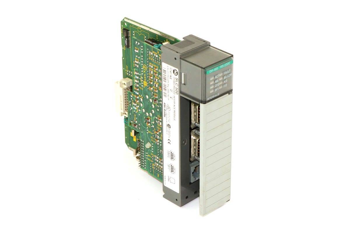 Allen-Bradley 1747-KE Allen-Bradley N SLC 500 DH-485/RS-232C COMMUNICATIONS INTERFACE MODULE, (1) DH-485, (1) DF1, (1) C-1