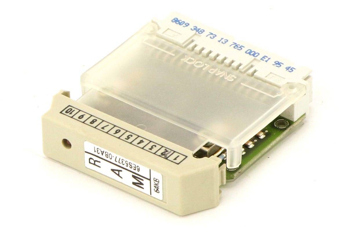 Ersatzteil - SIMATIC S5, Speichermodul 377 kurze Bauform RAM, 64 KByte,m. Pufferbatterie-0
