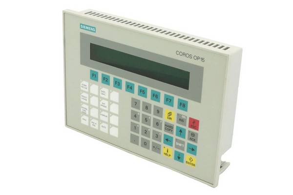 Siemens 6AV3515-1EK32-1AA0 Siemens 4025515107361 OP15/A2-VF OPERATOR PANEL 2 LINE DISPLAY, 40 CPL,VF DISP. WITH INTEGRAT