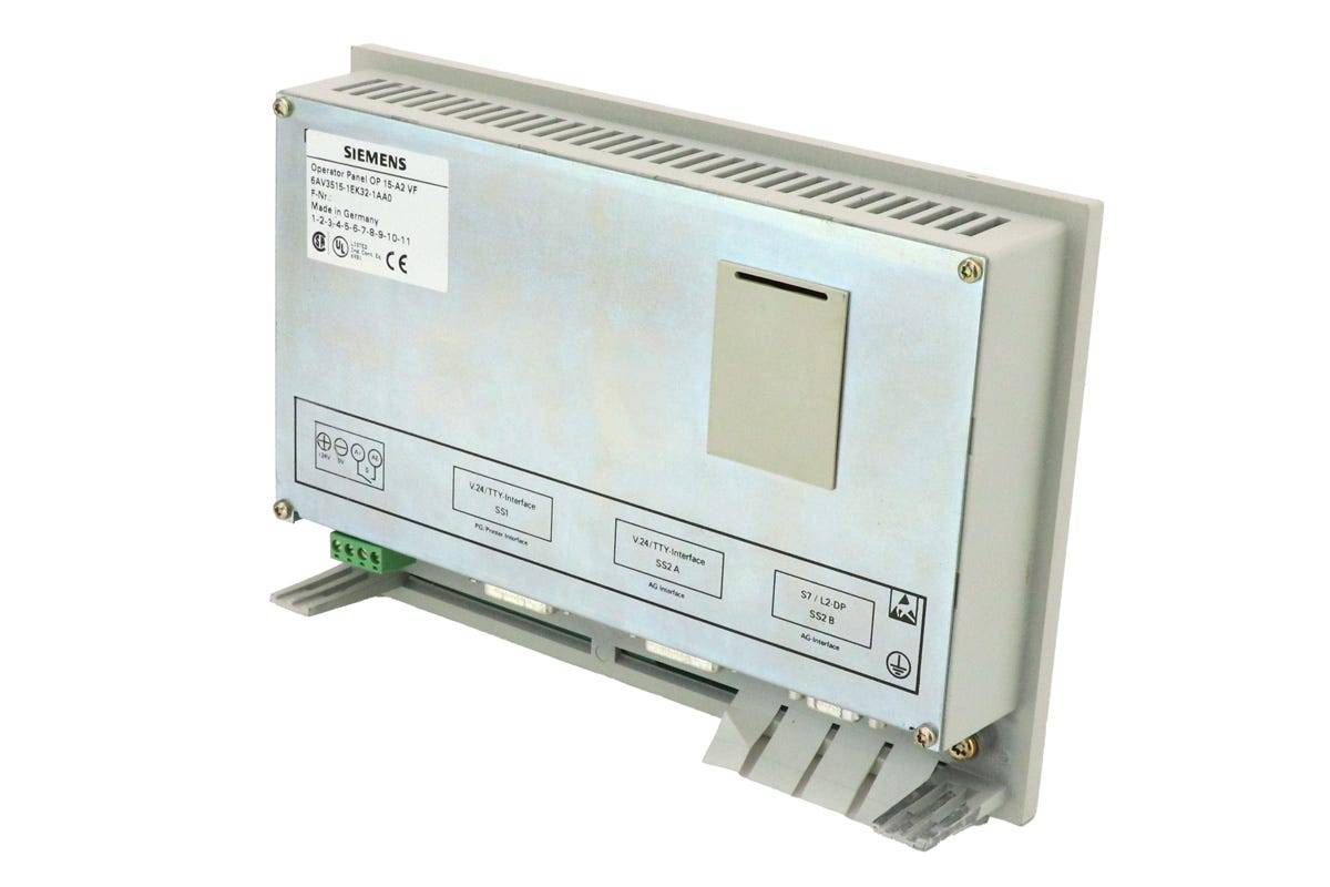 Siemens 6AV3515-1EK32-1AA0 Siemens 4025515107361 OP15/A2-VF OPERATOR PANEL 2 LINE DISPLAY, 40 CPL,VF DISP. WITH INTEGRAT-2