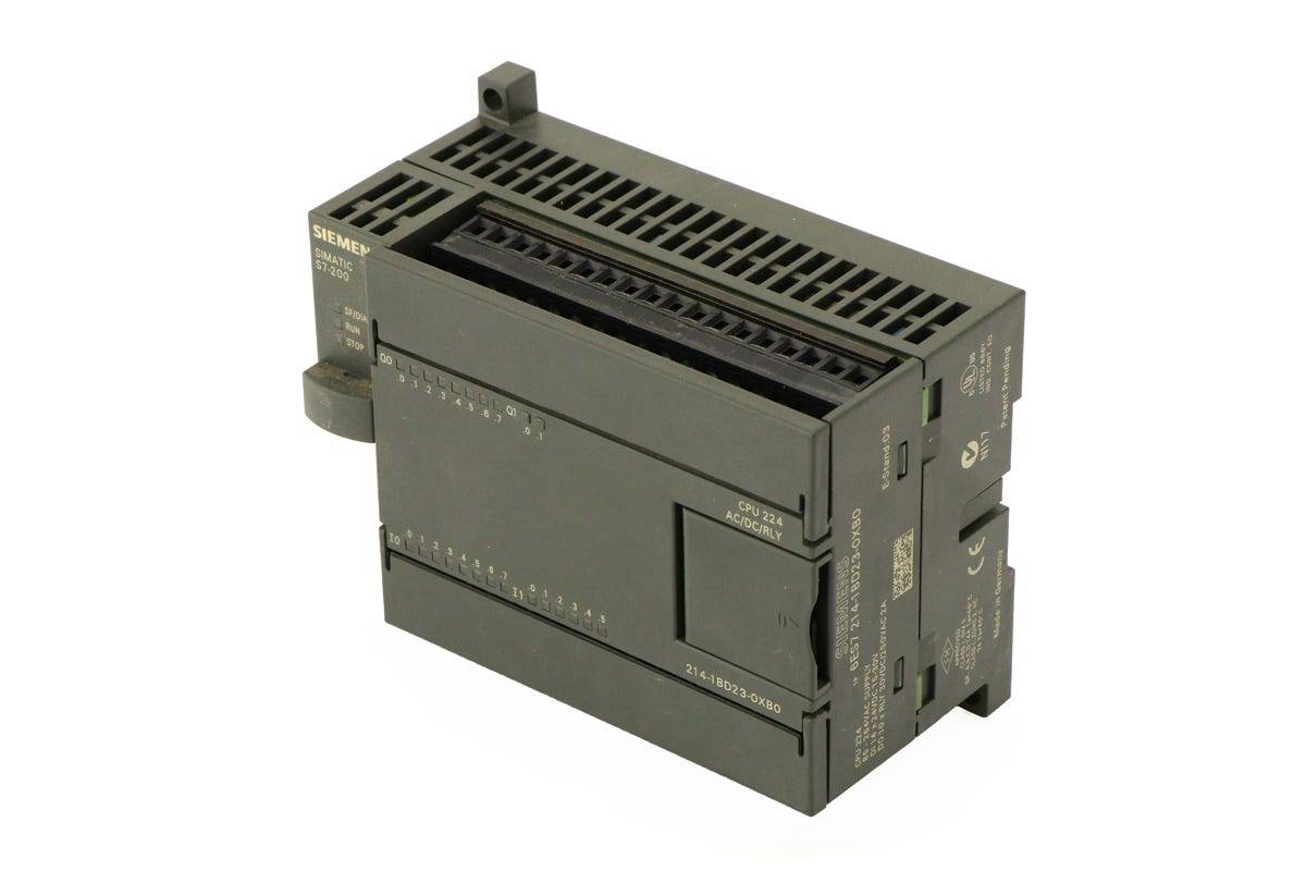 ***Ersatzteil*** SIMATIC S7-200, CPU 224 Kompaktgerät, AC Stromvers. 14 DE DC/10 DA Relais, 8/12 KB Progr./8 KB Daten-0