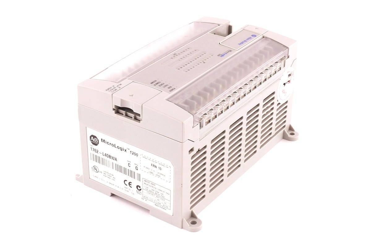 Allen-Bradley 1762-L40BWA Allen-Bradley 0612598207237 1762 MICROLOGIX 1200 SYSTEM, MICROLOGIX 1200, 120/240V AC POWER, (-1