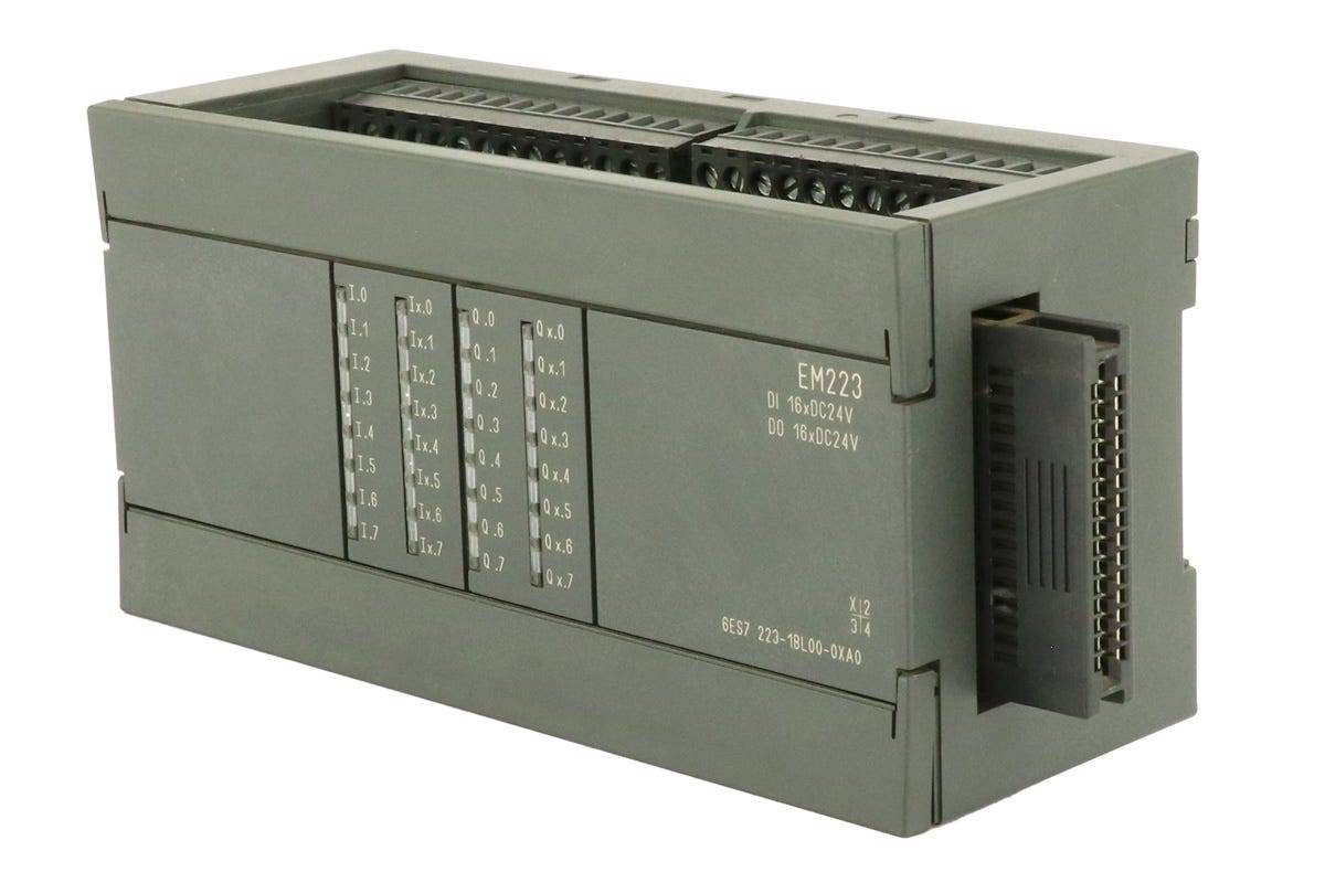 SIMATIC S7-200, DIGITALE E/A EM 223, NUR FUER S7-21X CPU, 16 DE 24V DC/16 DA 24V DC,-1
