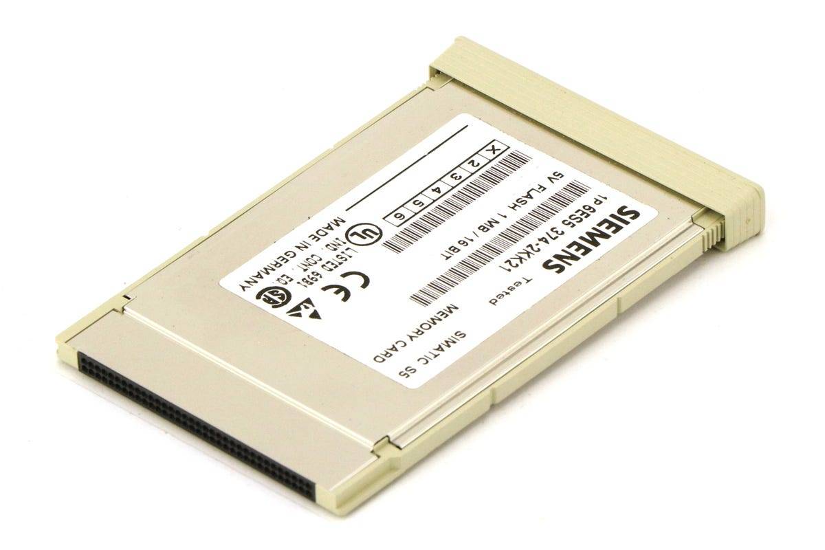 Ersatzteil - SIMATIC S5, Memory Card lange Bauform 5V only Flash-EPROM, 1 MByte-2