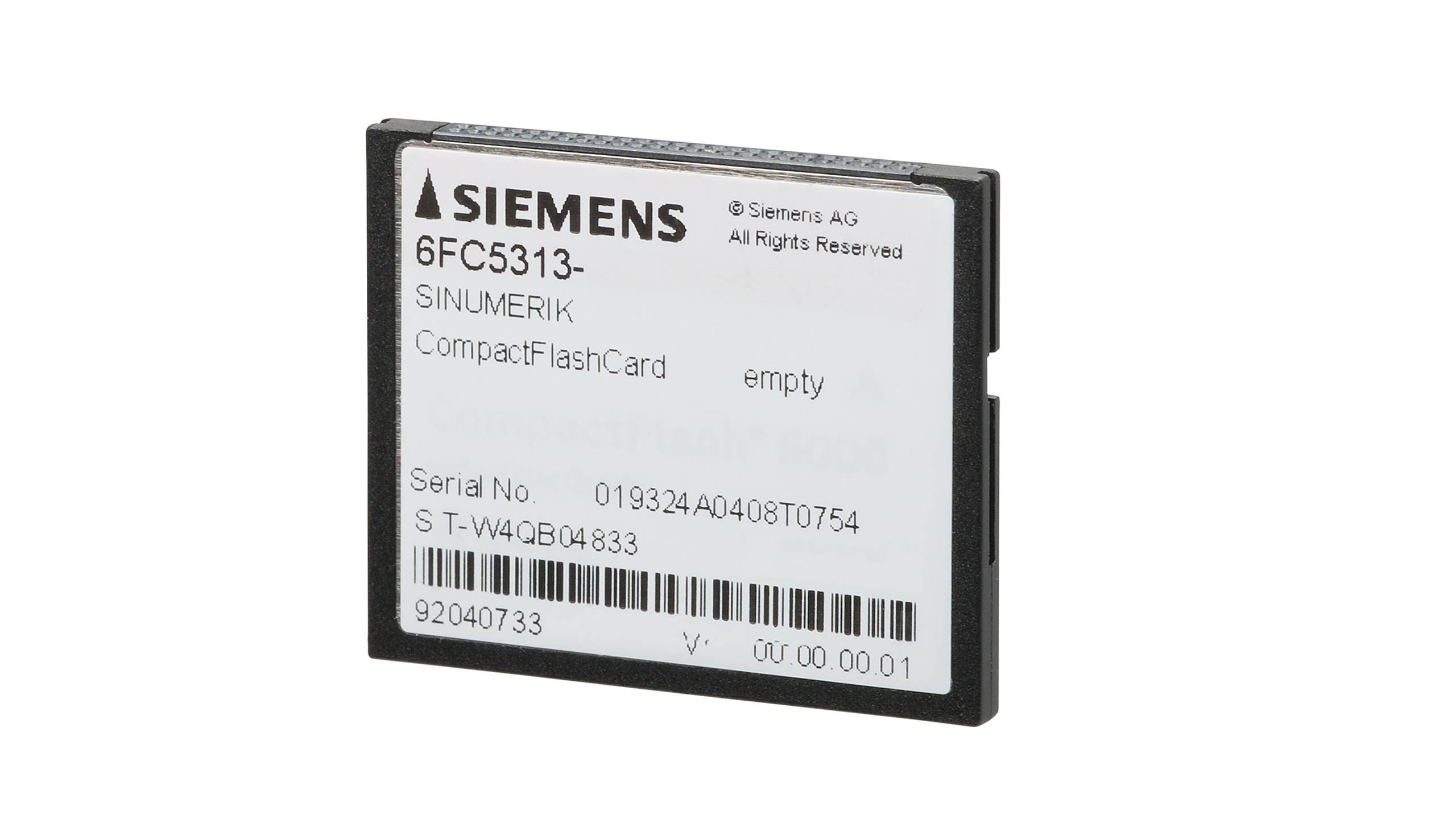 SINUMERIK CompactFlash Card 8GB leer-0