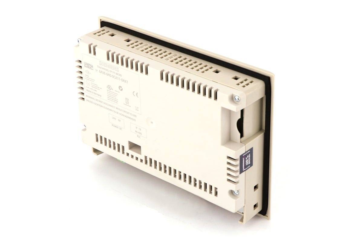 Siemens 6AV6640-0CA11-0AX1 Siemens 4025515076469 SIMATIC Touch Panel TP 177micro for SIMATIC S7-200 5.7" blue mode STN d-2