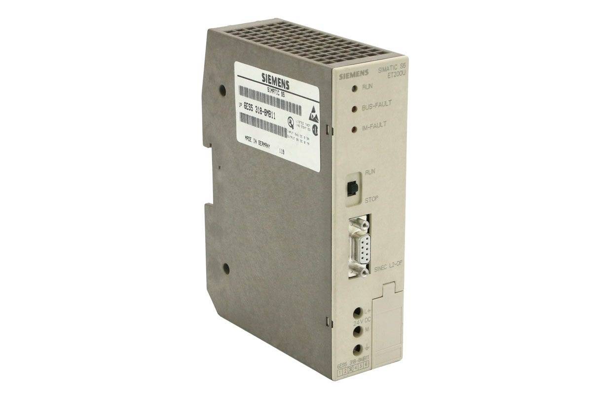 SIMATIC S5, ANSCHALTUNG IM318-B SLAVE-ANSCHALTUNG, FUER ET200U AN SINEC L2-DP/-TF-1