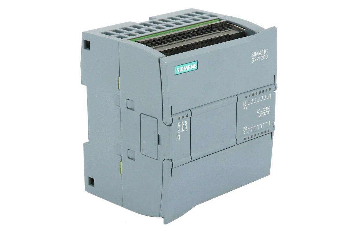 Siemens 6ES7212-1AE31-0XB0 Siemens 6940408101340 SIMATIC S7-1200, CPU 1212C, compact CPU, DC/DC/DC, onboard I/O: 8 DI 24-0