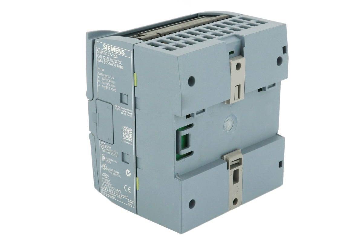 Siemens 6ES7212-1AE31-0XB0 Siemens 6940408101340 SIMATIC S7-1200, CPU 1212C, compact CPU, DC/DC/DC, onboard I/O: 8 DI 24-2