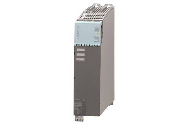 SINAMICS S120 Double Motor Module Eingang: DC 600V Ausgang: 3AC 400V, 18A/18A Bauform: booksize cold-Plate-Kühlung