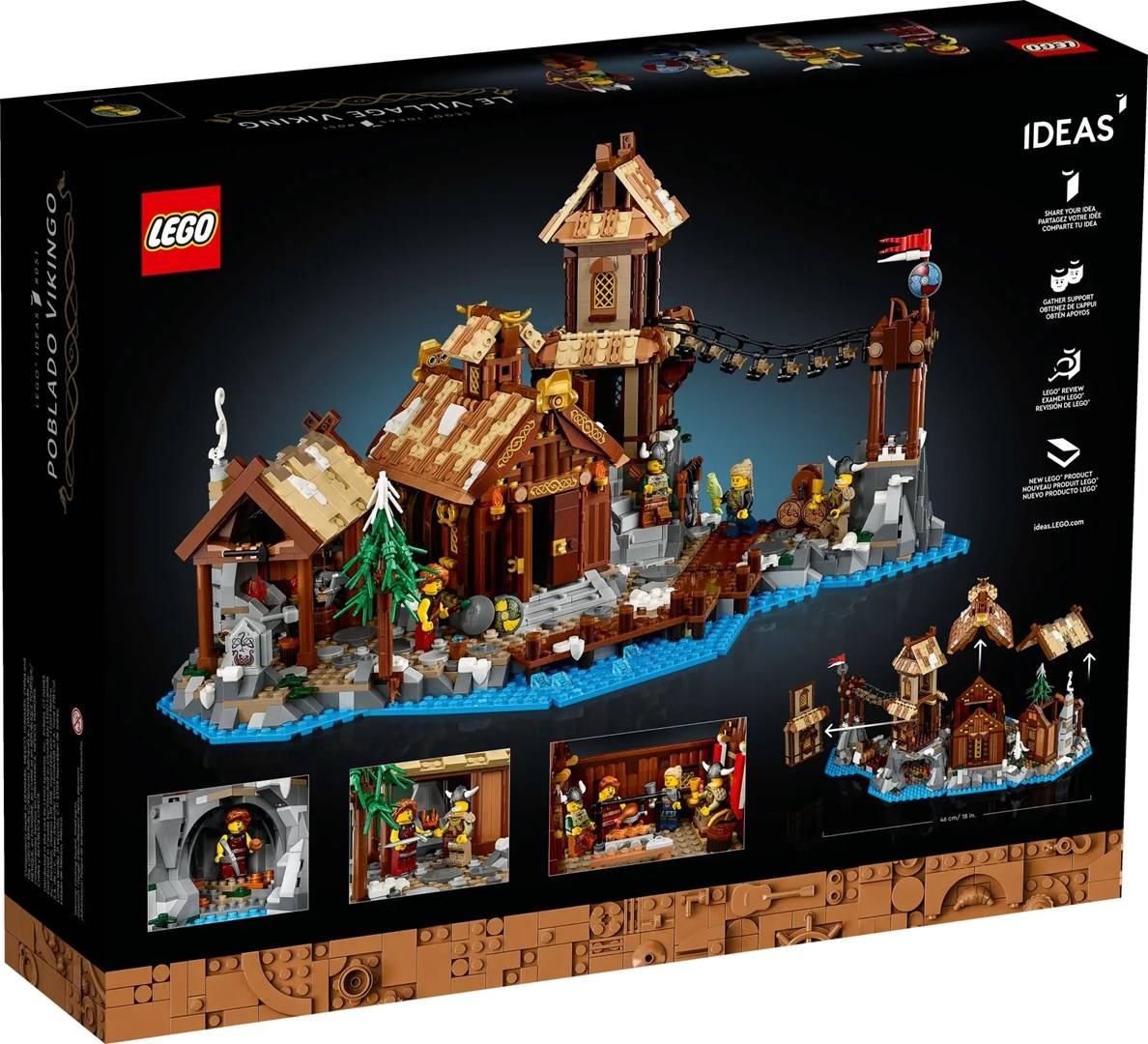 Lego ® Ideas 21343 Wikingerdorf 21343-1