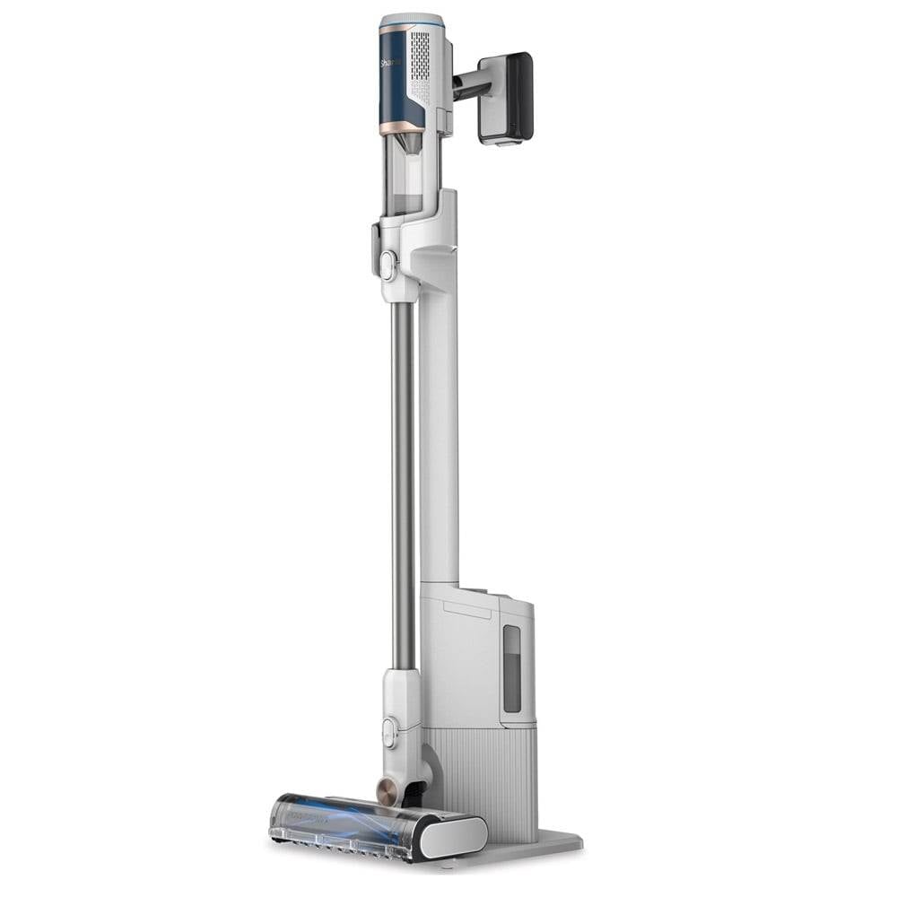 Shark Sharkclean BU3521EU, 2-in-1-Stabstaubsauger, Beutellos, Blau, Weiß, Kunststoff, Trocken, Zyklonal-0