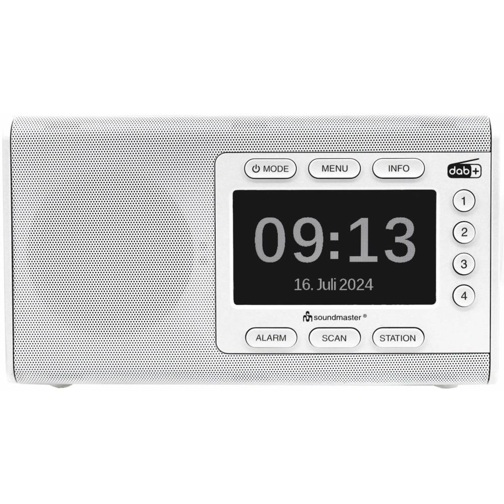 Soundmast. DAB+Radio BT,4,3Z Farbdisplay DAB900WE ws-0