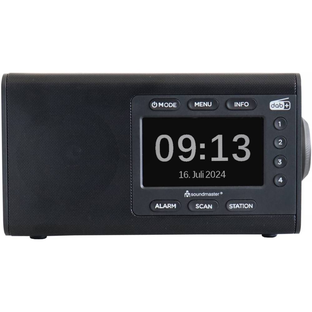 Soundmast. DAB+Radio BT,4,3Z Farbdisplay DAB900SW sw-0