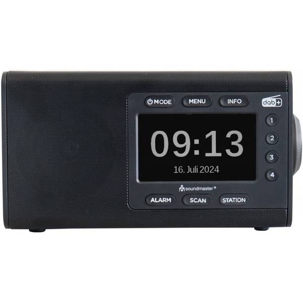 Soundmast. DAB+Radio BT,4,3Z Farbdisplay DAB900SW sw