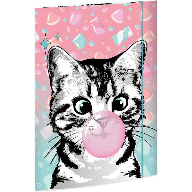 Zeichenmappe Sweet Cat, 320 x 430 cm, A3 RNK 45386-0