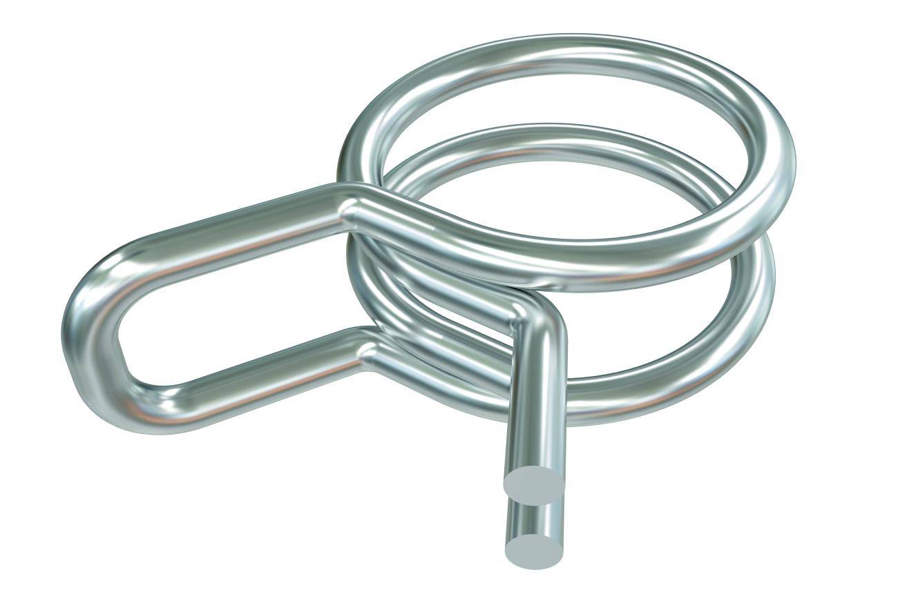 Sauermann Doppeldrahtklemme Ø 6 mm (1/4'') - Set mit 25 Stk.-0