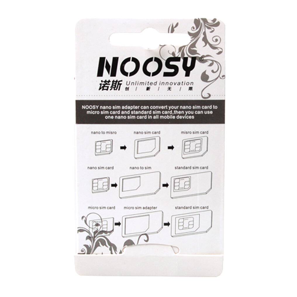 SIM Karten Adapter-Set - Nano SIM - 3in1 - Univers-0