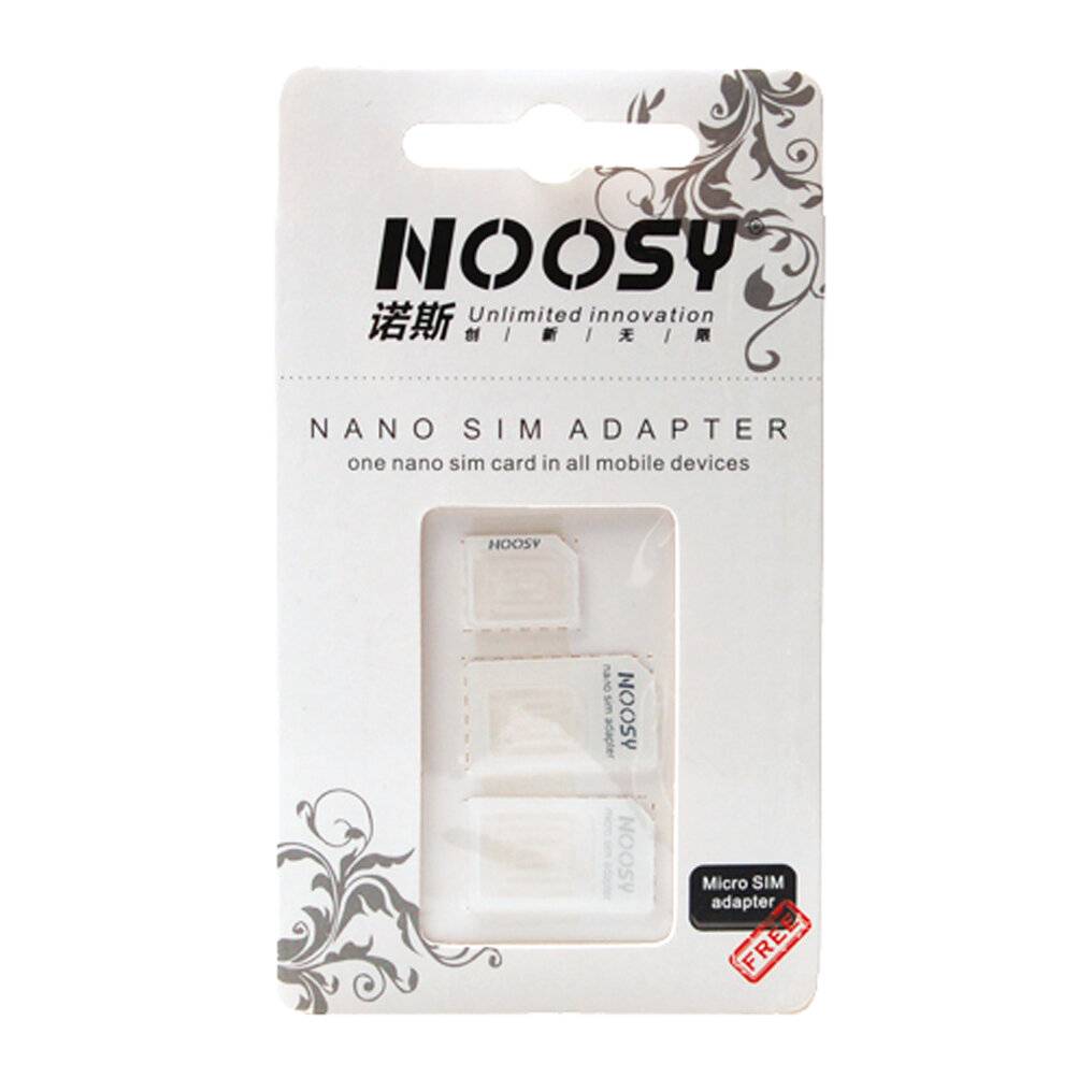 SIM Karten Adapter-Set - Nano SIM - 3in1 - Univers-1