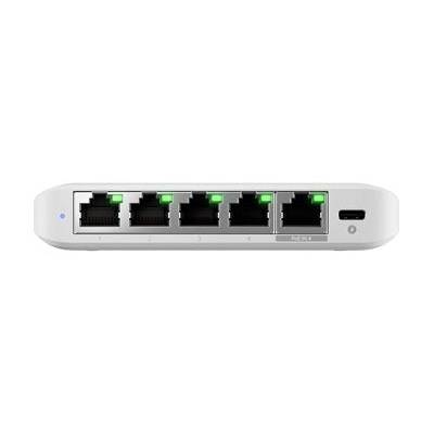Ubiquiti UniFi Switch Flex Mini 2.5G - Switch - L2 - managed - 4 x 2.5GBase-T 1 x 2.5GBase-T (PoE)-0