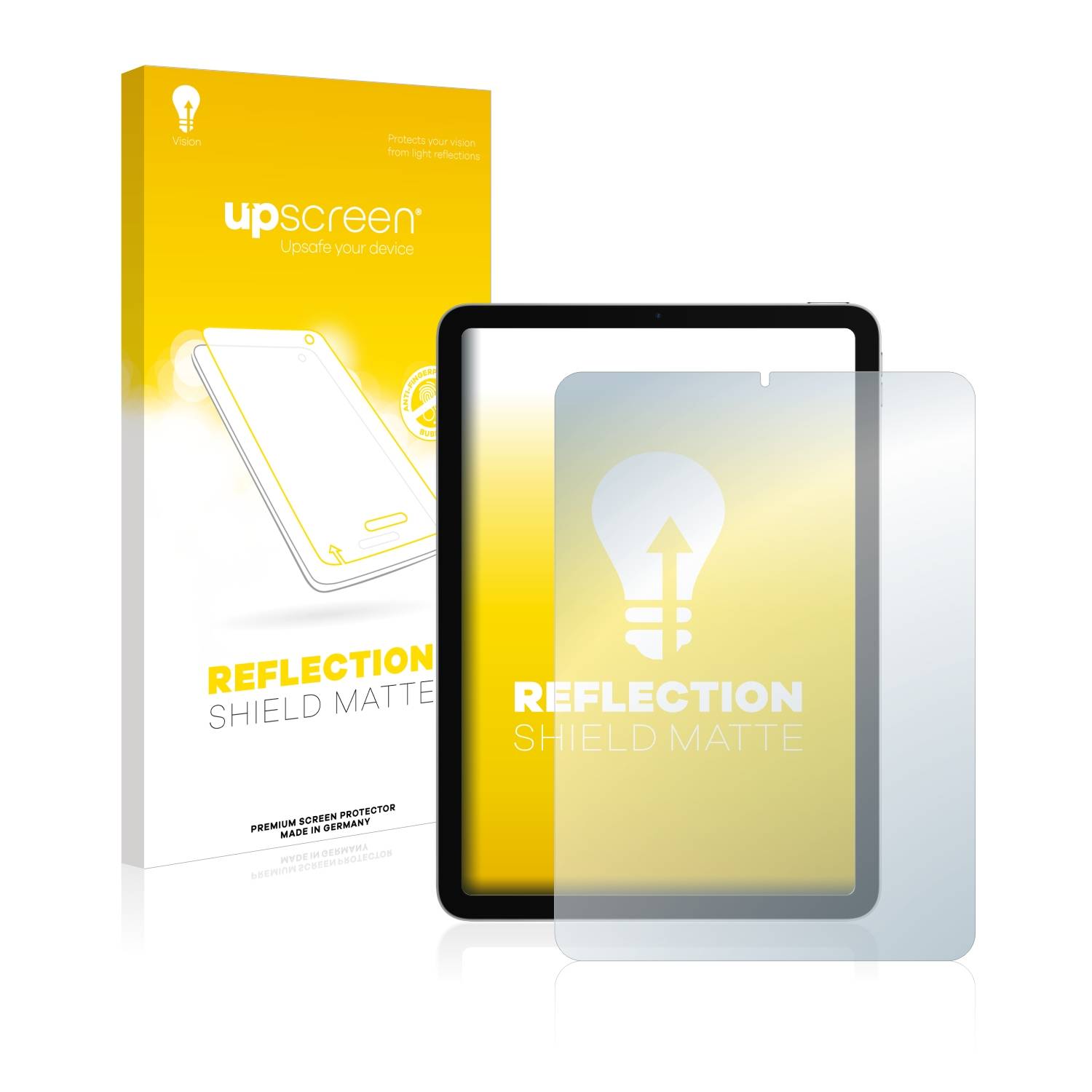 upscreen Reflection Shield Matt Schutzfolie für Apple iPad Air 4 2020 (4. Gen.)-0