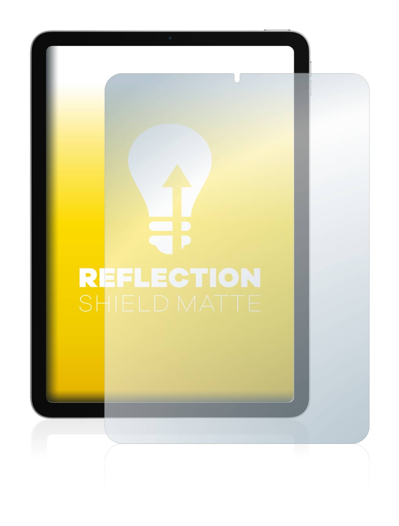 upscreen Reflection Shield Matt Schutzfolie für Apple iPad Air 4 2020 (4. Gen.)-3